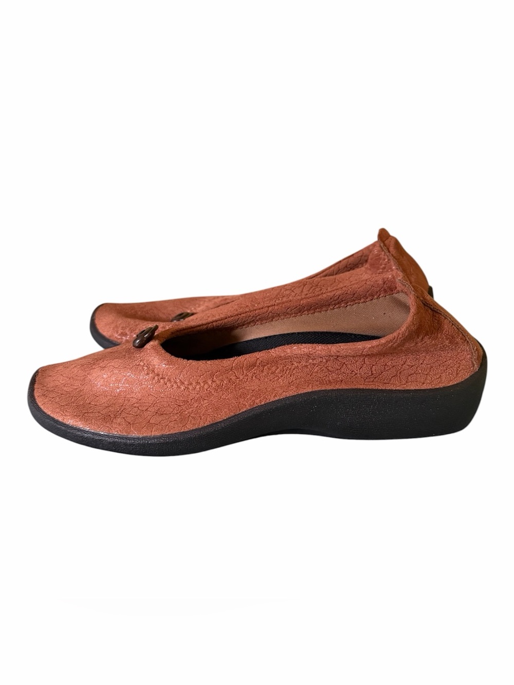 Arcipedico L14 Olas Camel Women's Comfort Ballet Flats in Rust 42 US 11 Like new